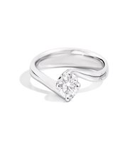 Anello Recarlo Donna Anniversary in Oro bianco Diamante R01SO195/026VS-13